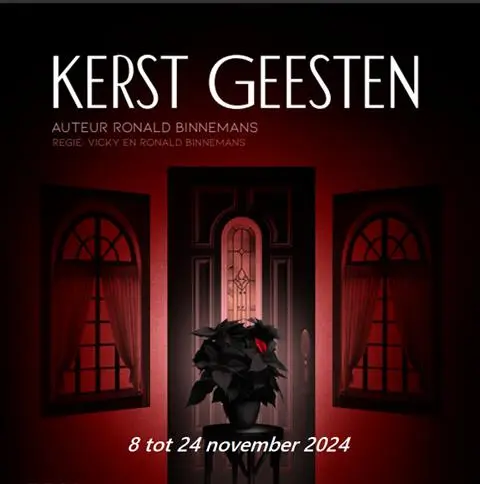 Kerst geesten poster